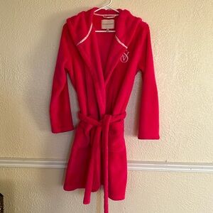 Victoria's Secret Plush Pink Robe- Sz. XS